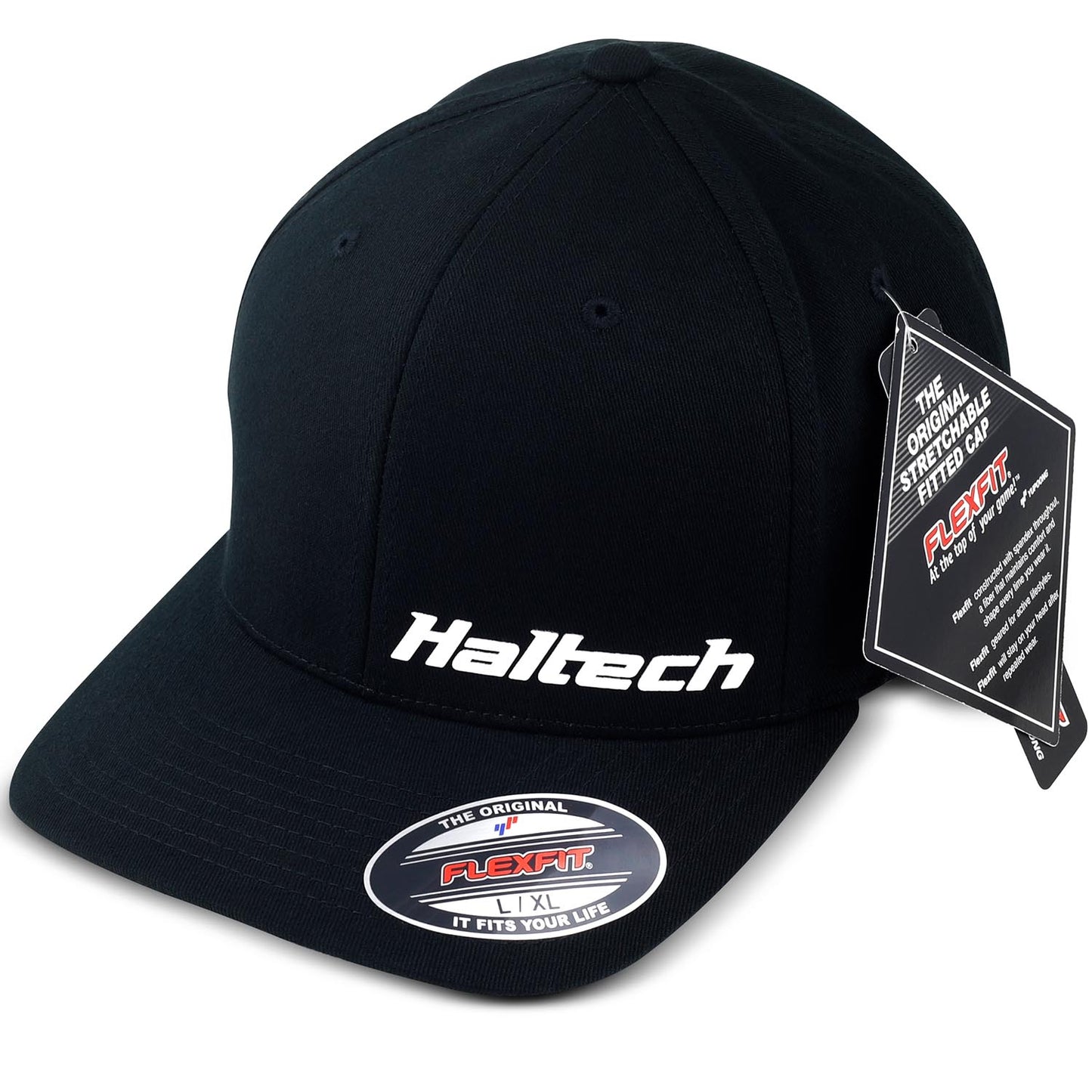 Haltech HT-301010 Flexfit Cap - Black S-M