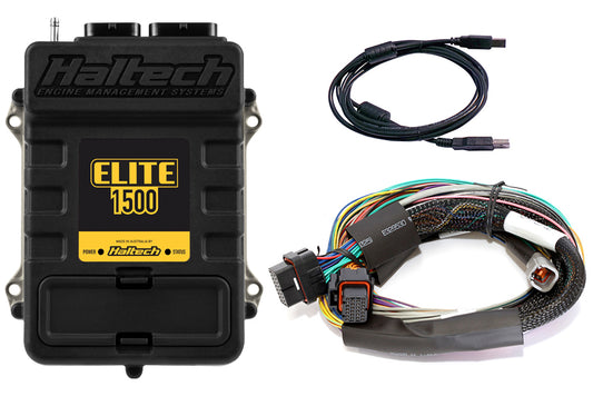 Haltech HT-150902 Elite 1500 + Basic Universal Wire-in Harness Kit 2.5m (8?)