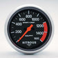 AutoMeter AU3574 Sport-Comp 2-5/8" Elec Nitrous Pressure Gauge 0-1600 PSI