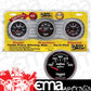 AutoMeter AU3601 Kit Sport-Comp Boost Pressure Exhaust Pyrometer Transmission Temperature Kit