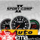 AutoMeter AU3603-M2 Sport Cop II 2-1/16" Mech Boost/Vacuum Gauge -1/+2 Bar