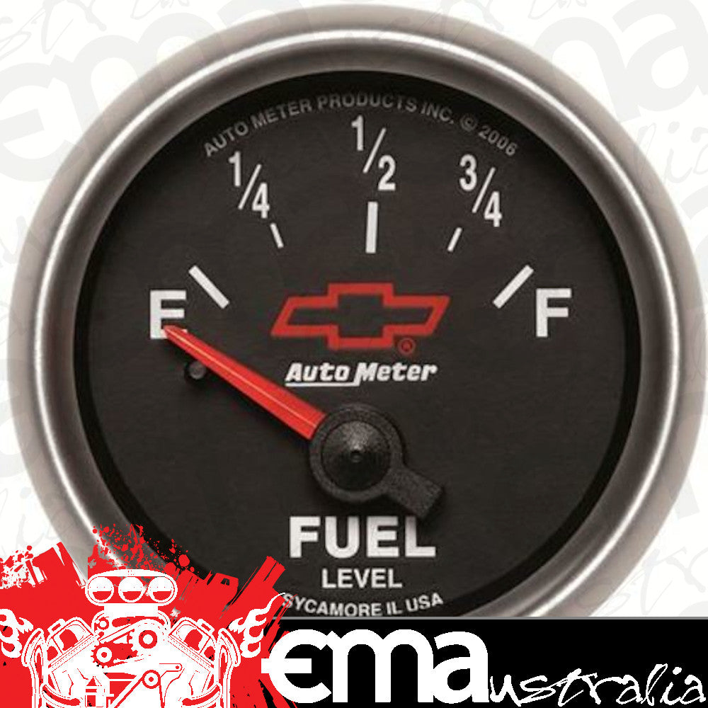 AutoMeter AU3613-00406 Sport-Comp II Chevy Fuel Level 0-90OHMS 2-1/16" Analog Elec