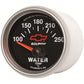AutoMeter AU3637-00406 Chev Bow-Tie Water Temperature Gauge 2-1/16" Black Dial Short Sweep Elecal 120-240Ç÷F