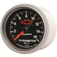 AutoMeter AU3644-00406 Chev Bow-Tie Pyrometer Gauge 2-1/16" Black Dial Full Sweep Elecal 0-1600Ç÷F