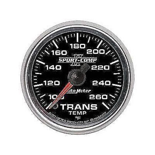 AutoMeter AU3657 Sport-Comp II 2-1/16" Elecal Trans Temp Gauge 100-260¶øF