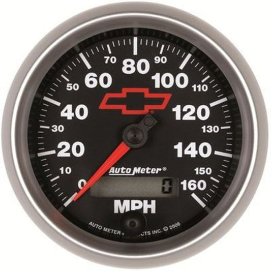 AutoMeter AU3688-00406 Sport-Comp II Speedometer Chevy Bowtie 0-160 MPH 3-3/8"