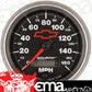AutoMeter AU3688-00406 Sport-Comp II Speedometer Chevy Bowtie 0-160 MPH 3-3/8"