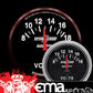 AutoMeter AU3692 Voltmeter Gauge 2-1/6" 8-18 Volts