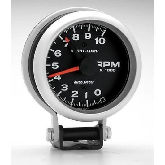 AutoMeter AU3700 Sport-Comp 3-3/4 Tachometer 0-10000RPM