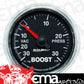 AutoMeter AU3803 GS Boost/Vacuum Gauge 2-1/16" In-Dash Full Sweep Mech 30 In Hg.-Vac./30 PSI.
