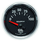 AutoMeter AU3827 GS Oil Pressure Gauge 2-1/16" In-Dash Short Sweep Elec 0 - 100 PSI.