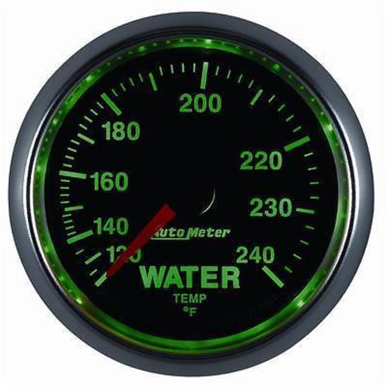 AutoMeter AU3832 GS 2-1/16" Mech In-Dash Water Temp Gauge 120-240¶øF