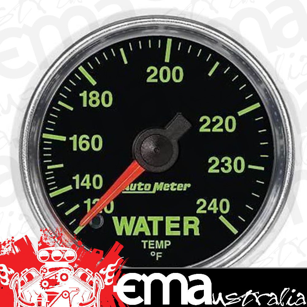 AutoMeter AU3832 GS 2-1/16" Mech In-Dash Water Temp Gauge 120-240¶øF