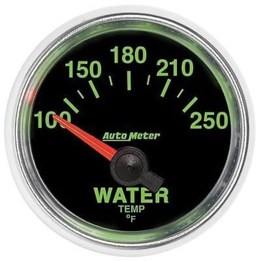 AutoMeter AU3837 GS 2-1/16" Elec In-Dash Water Temp Gauge 100-250¶øF