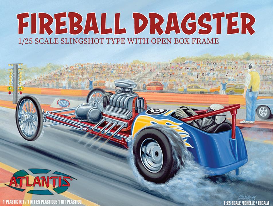 1:25 Fireball Dragster Model Kit M6710