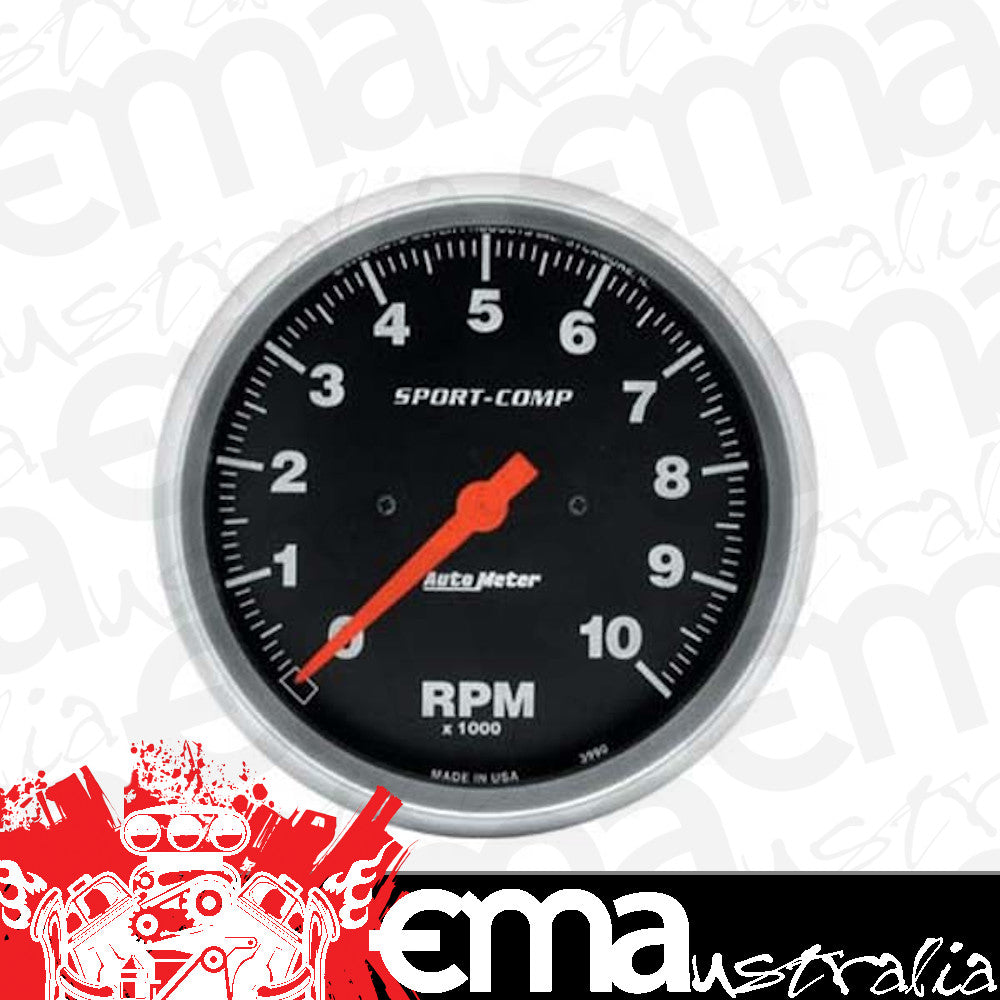 AutoMeter 3990 5" IN-DASH TACHOMETER, 0-10,000 RPM, SPORT-COMP