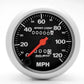 AutoMeter AU3992 Sport-Comp 3-3/8" Mech In-Dash Speedo 0-120 MPH