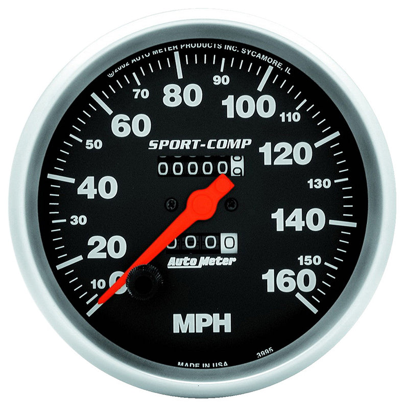 AutoMeter AU3995 Sport-Comp 5" In-Dash Speedometer 0-160 MPH