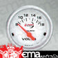 AutoMeter AU4191 Lunar 2-1/16" Electronic Voltmeter 8-18V