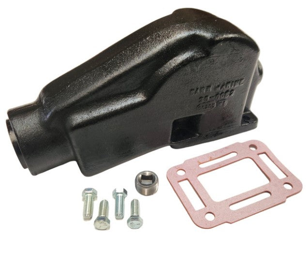 Centre Out 3" Elbow and Exhaust Adapter 3 - 3.5" Kit (EMA-B-20-0082/0084P)