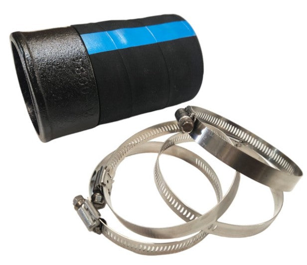 Centre Out 3" Elbow and Exhaust Adapter 3 - 3.5" Kit (EMA-B-20-0082/0084P)
