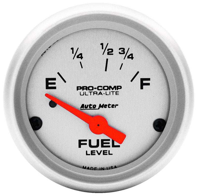 AutoMeter AU4315 Ultra-Lite Fuel Level Gauge 2-1/16" Elec Ford 73 / 8-12 OHMS