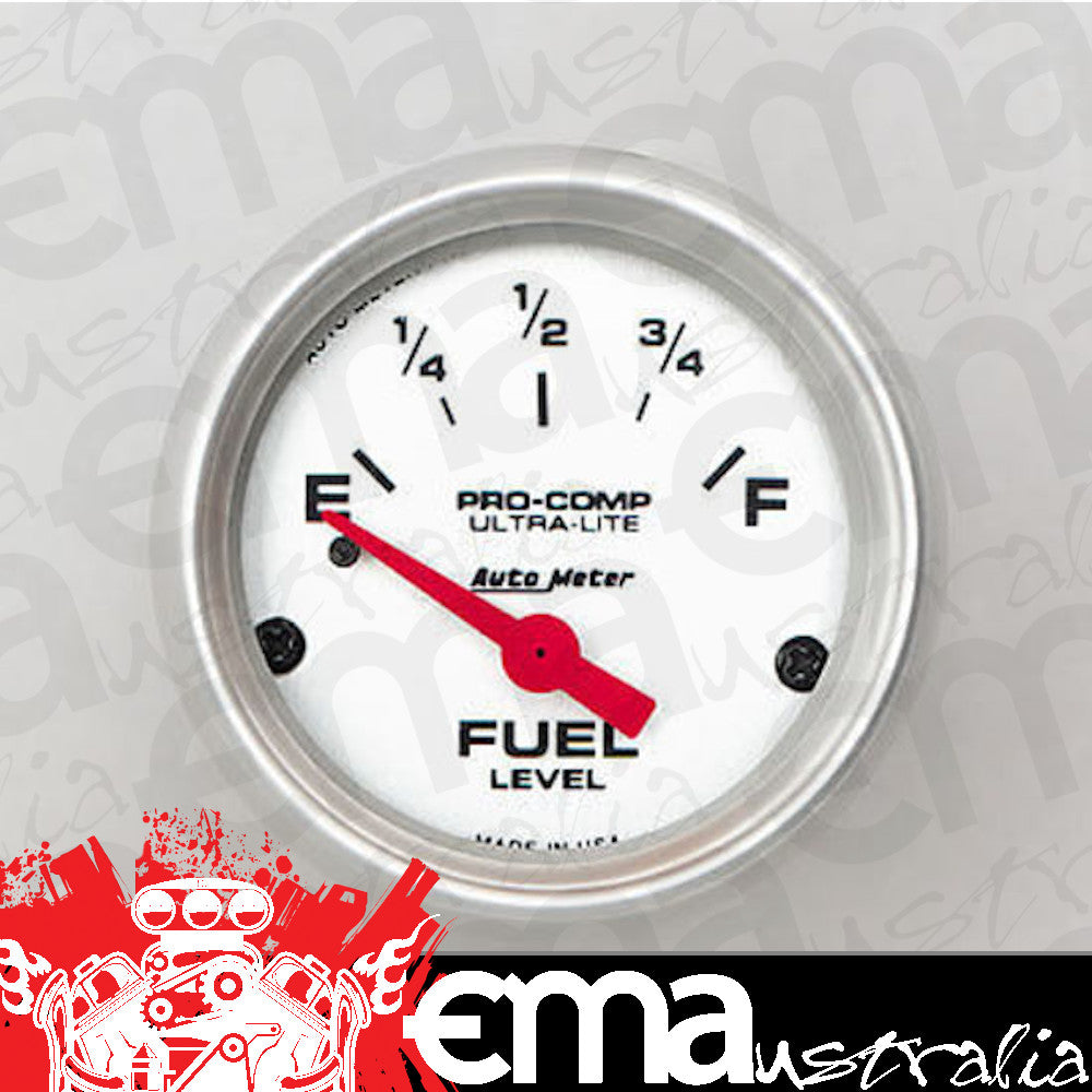 AutoMeter AU4317 Ultra-Lite 2-1/16" Fuel Gauge 0-30OHMS Gm