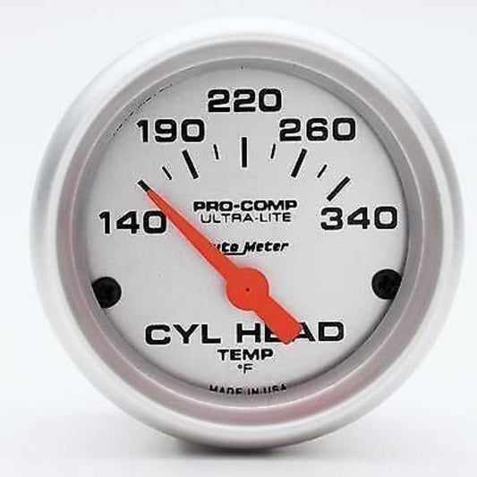 AutoMeter AU4336 2-1/16" Ultra-Lite Cyl Head Temp Gauge