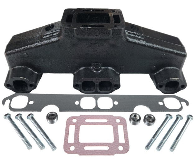 EMA-B-CHV-1-83 Chev Manifold & Riser Kit with Hose Adapter