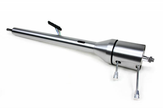 ididit Steering Column, Retrofit, Tilt, Steel, Natural, Floor Shift, Chevy (ID1120670010)