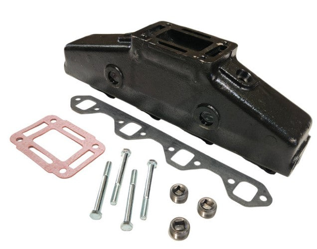 EMA-B-FM-1-83 Ford Manifold & Riser Kit with Hose Adapter