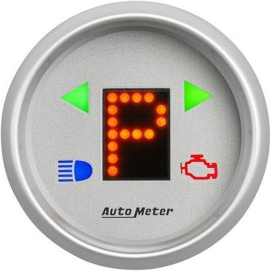 AutoMeter AU4359 Shift Indicator Gauge 2-1/16" Round LED