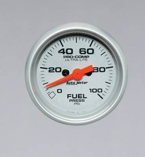 AutoMeter AU4363 Ultra-Lite 2-1/16" Elec Fuel Pressure Gauge 0-100 PSI