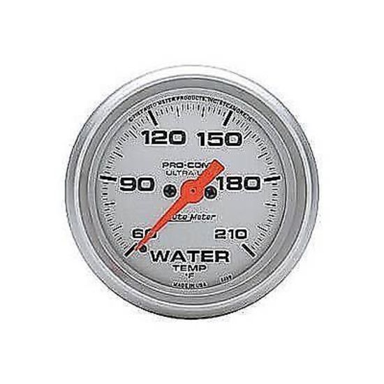 AutoMeter 4369 2-1/16" WATER TEMPERATURE, 60-210 F, ULTRA-LITE