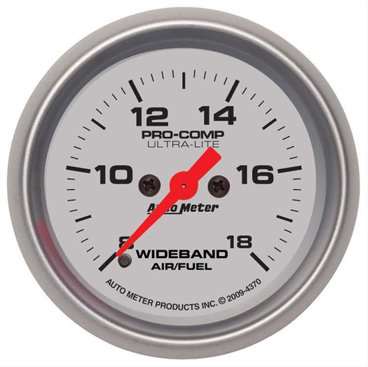 AutoMeter AU4370 Ultra-Lite 2-1/16" Wideband Air/Fuel Ratio Gauge