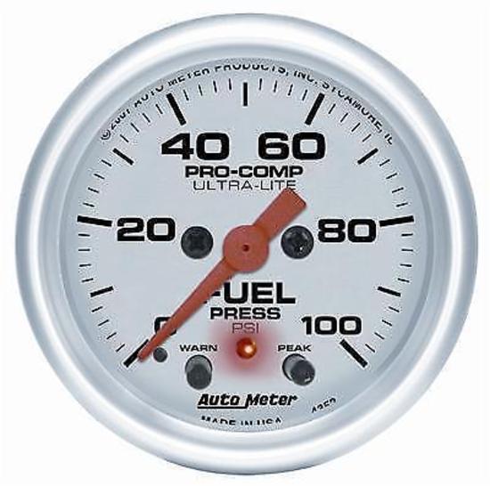 AutoMeter AU4371 Ultra-Lite 2-1/16" Fuel Pressure Gauge