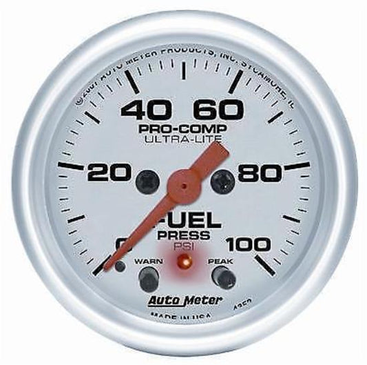AutoMeter AU4371 Ultra-Lite 2-1/16" Fuel Pressure Gauge