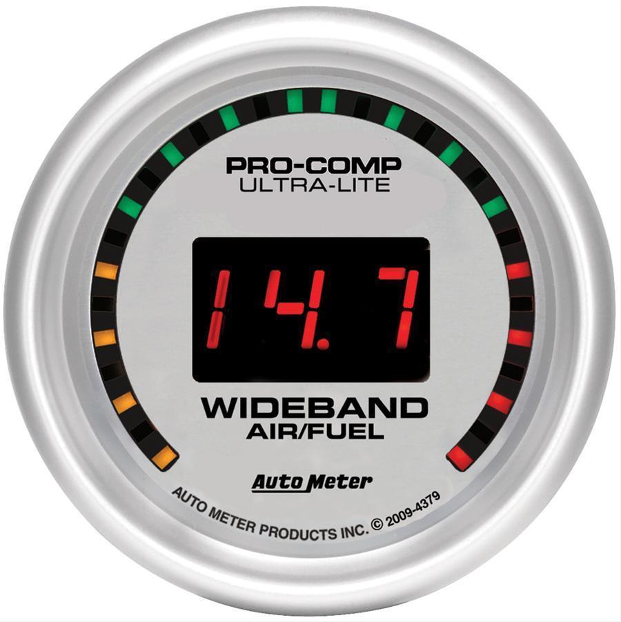 AutoMeter AU4379 Ultra-Lite Digital 2-1/16" Wideband Air/Fuel Ratio Gauge