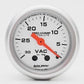 AutoMeter AU4384 Ultra-Lite 2-1/16" Mech Vacuum Gauge 30 In. Hg Full Sweep