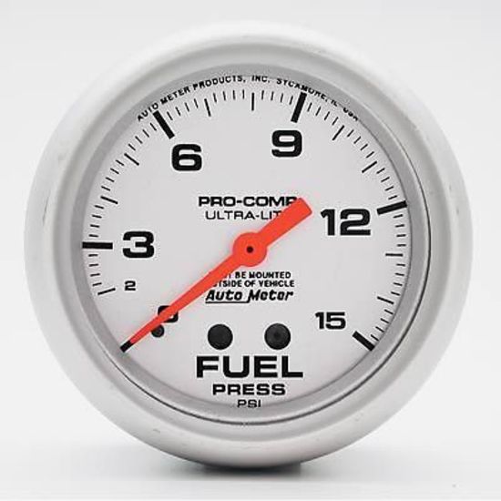 AutoMeter AU4411 Ultra-Lite Fuel Pres Gauge 2-5/8"