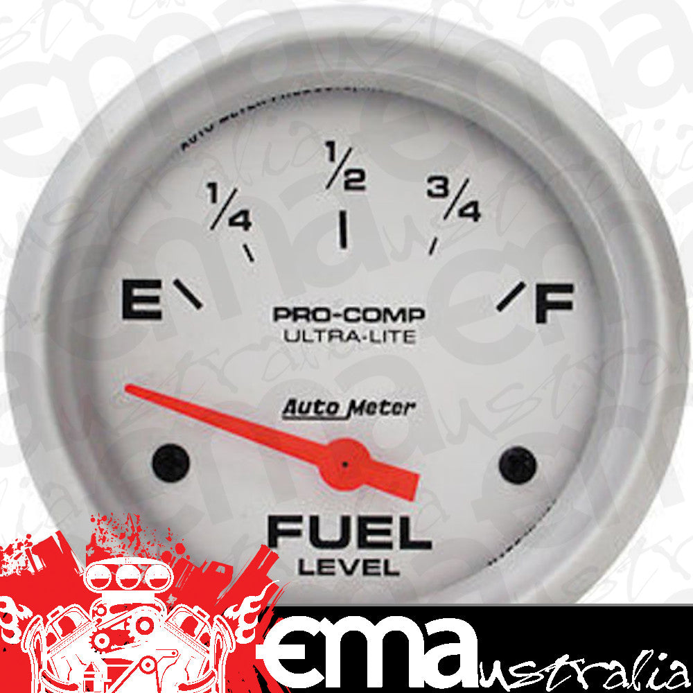 AutoMeter AU4414 Ultra-Lite Fuel Gauge 2-5/8" 0-90OHMS