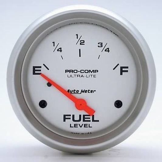 AutoMeter AU4418 Ultra-Lite 2-5/8" Elec Fuel Level Gauge Ford 16-158 OHMS