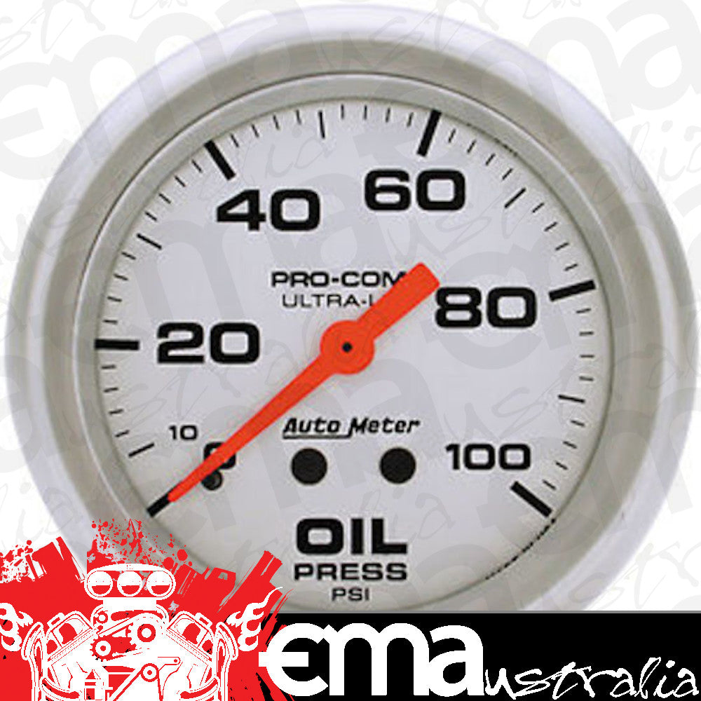 AutoMeter AU4421 Ultra-Lite Oil Pressure Gauge 2-5/8"