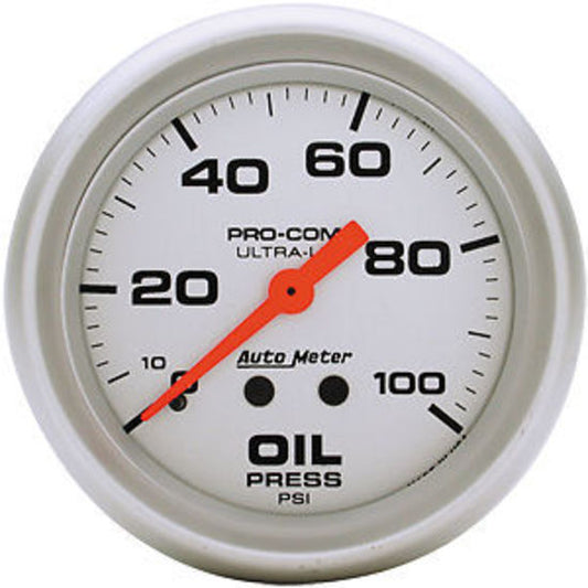 AutoMeter AU4421 Ultra-Lite Oil Pressure Gauge 2-5/8"
