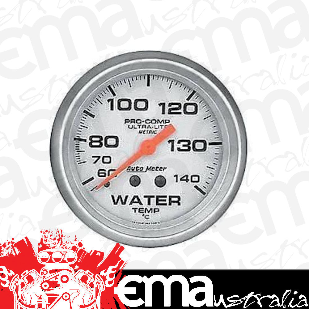 AutoMeter 4431-M GAUGE, WATER TEMP, 2 5/8", 60-140?C, MECHANICAL, ULTRA-LITE