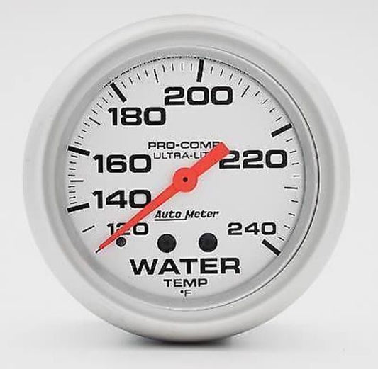 AutoMeter AU4432 Ultra-Lite Water Temp Gauge 2-5/8"