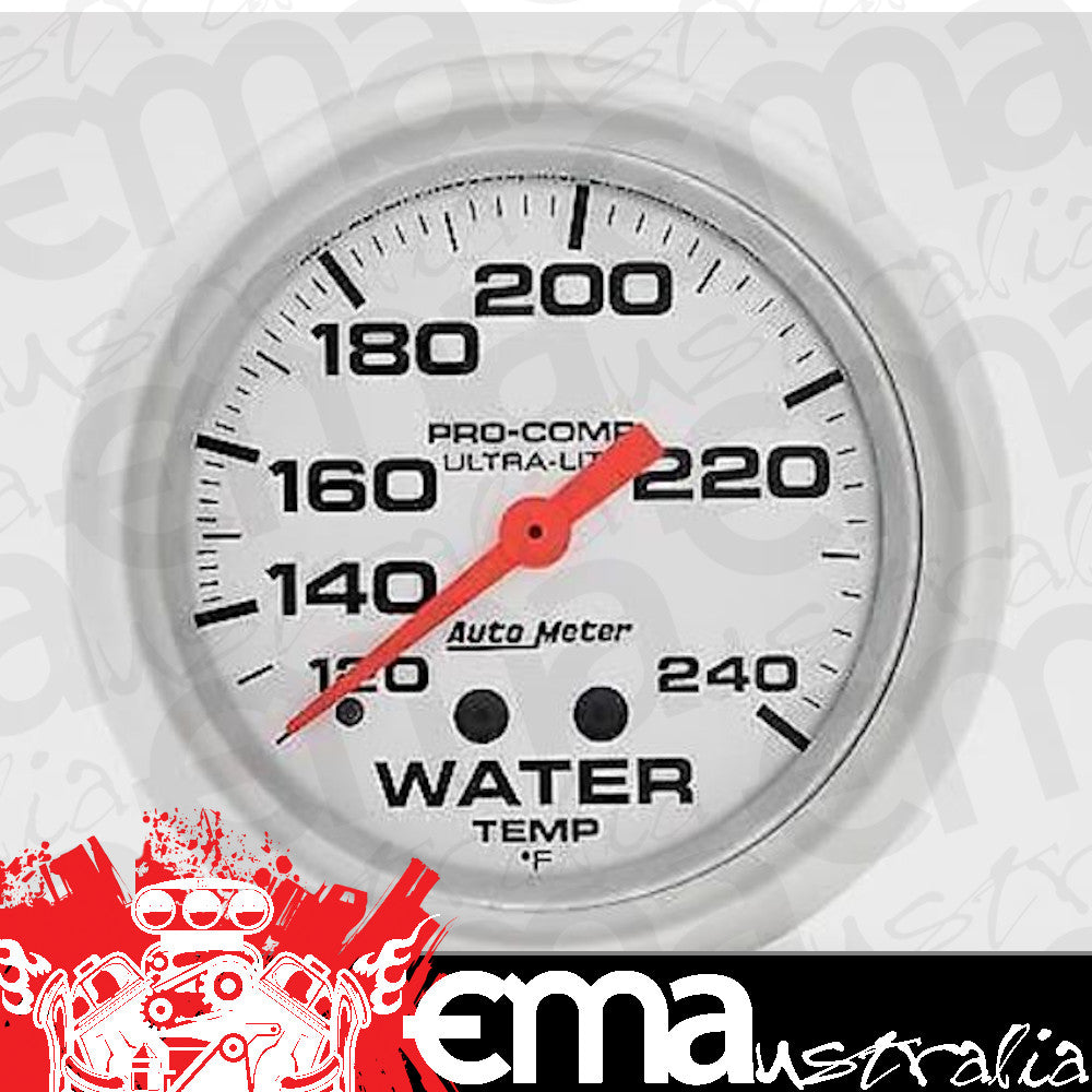 AutoMeter AU4432 Ultra-Lite Water Temp Gauge 2-5/8"
