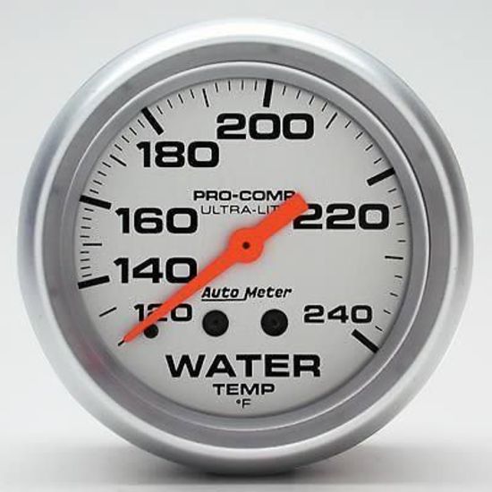 AutoMeter AU4433 Ultra-Lite 2-5/8" 120-240"F W/Temp