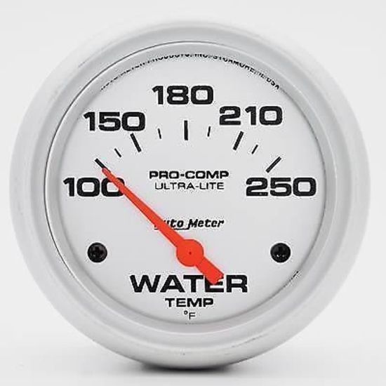 AutoMeter AU4437 Ultra-Lite Water Temp Gauge 2-5/8"