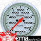 AutoMeter AU4467 Ultra-Lite Brake Pressure 0-1600 PSI 2 5/8 In. Analog Elecal